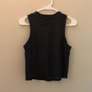 Black Lululemon tank top, size 6